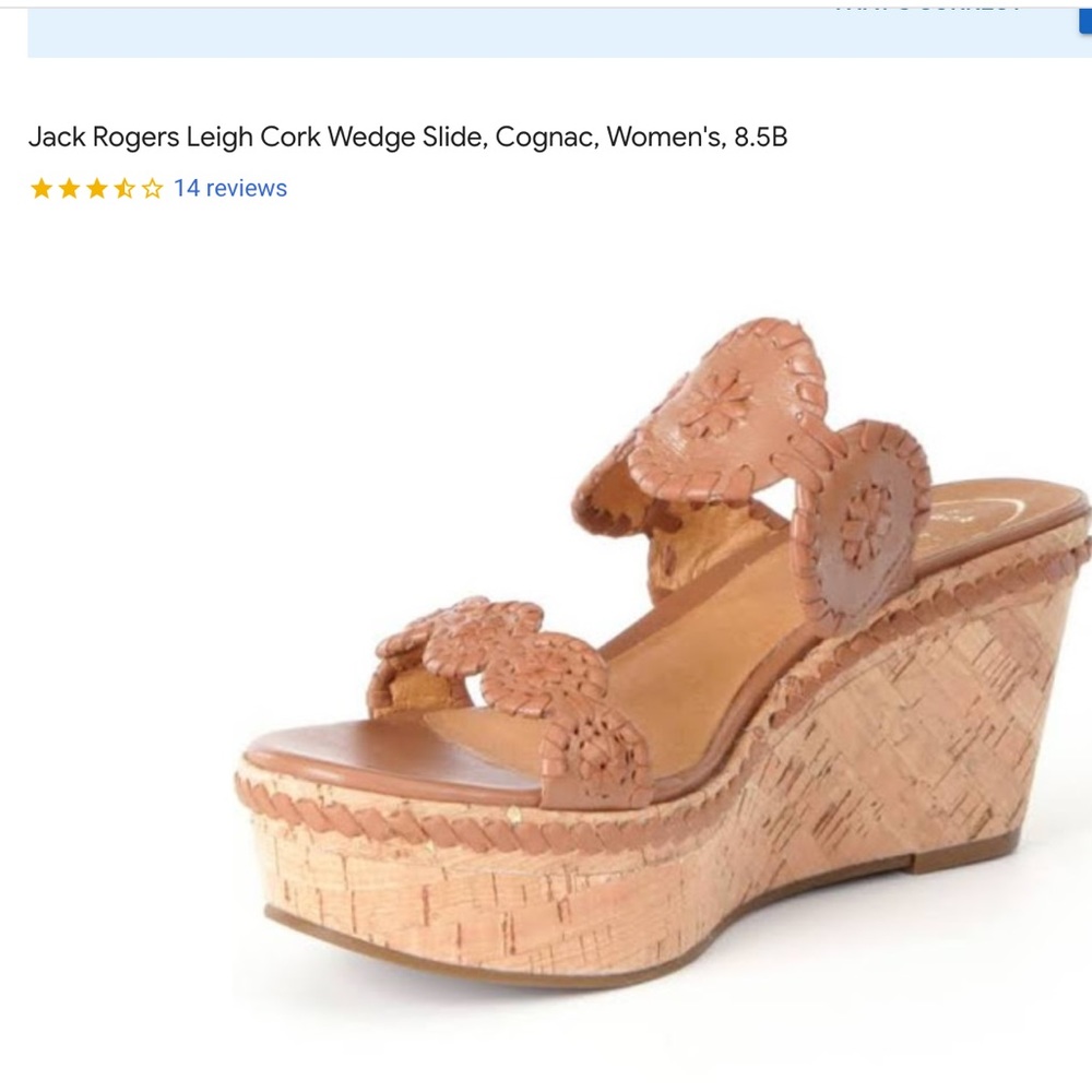 Jack Rogers Leigh Wedge